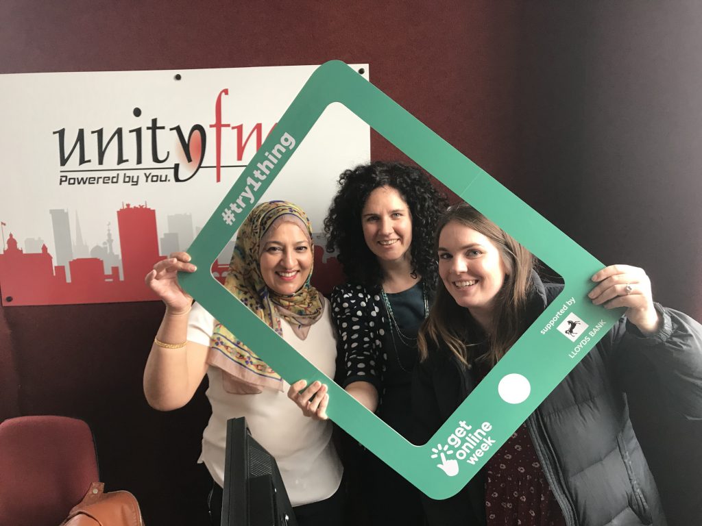 Get Families Talking, live on Unity 93.5 FM